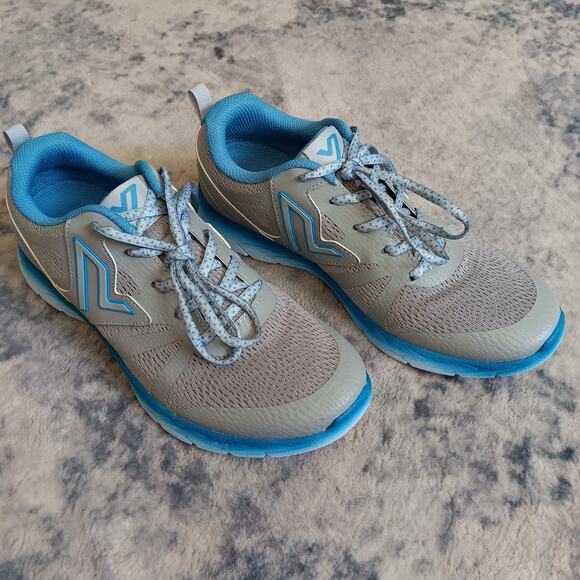 Vionic Miles Running/walking Sneaker Women's size 9.5 W Gray/Blue - Picture 4 of 11